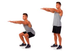 Squat for efficiency