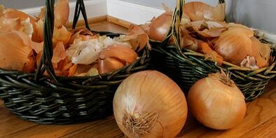 Onion shells to increase efficiency
